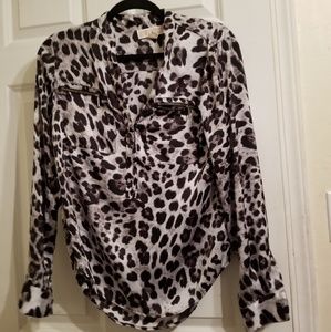 MK silky animal print